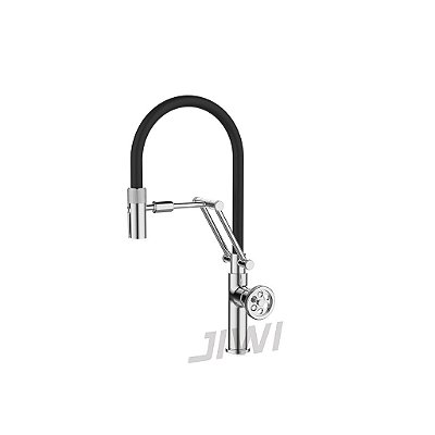 Monocomando Para Cozinha Bistrô Tech Grafite Polido - 00699548 - Docol