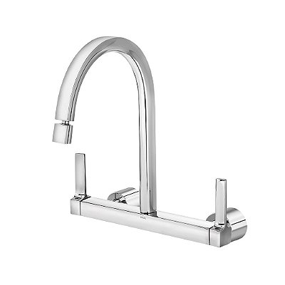 Misturador Para Cozinha De Parede Bica Alta Quad - 00709206 - Docol