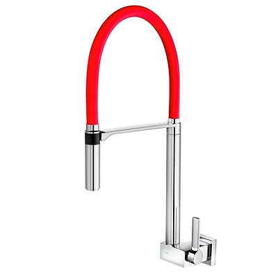 Torneira Para Cozinha De Parede Bica Alta Doc Vermelho - 00742879 - Docol