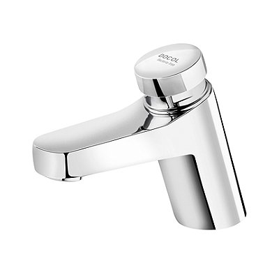 Torneira Para Banheiro Com Regulador De Tempo Pressmatic Deluxe Bacteria-Free - 00773838 - Docol