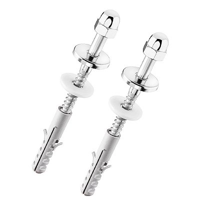Conjunto Parafuso De Fixação Para Bacia E Mictório Inox - 00796300 - Docol