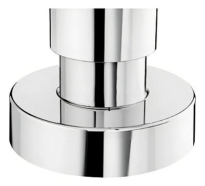 Acabamento De Registros Docol Gali Para Base Docol Cromado Cor Cromo