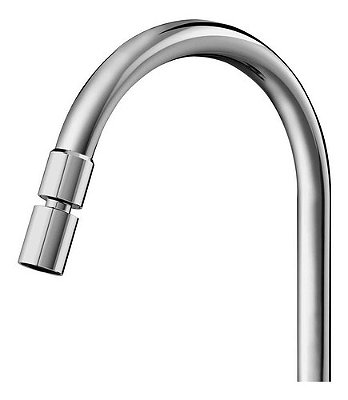 Torneira De Cozinha Docol Gali 008014 Cromado Acabamento Polido Bica Giratória 360°