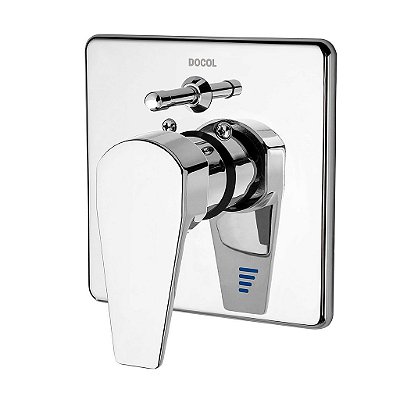 Acabamento Monocomando Para Banheira E Chuveiro 1/2" Lift - 00805706 - Docol
