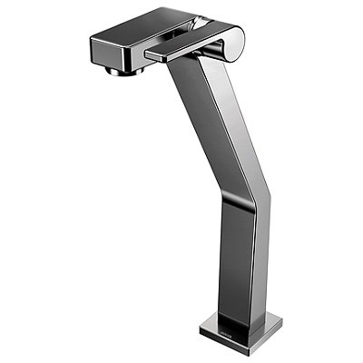 Torneira Para Banheiro Bica Alta Docol Stillo Grafite Polido - 00820348 - Docol