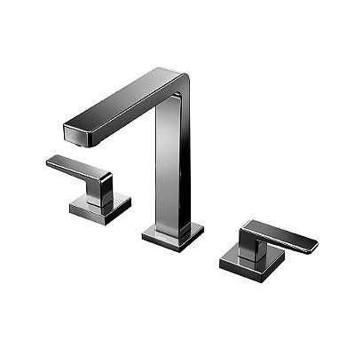 Misturador Para Banheiro Docol Stillo Grafite Polido - 00820448 - Docol