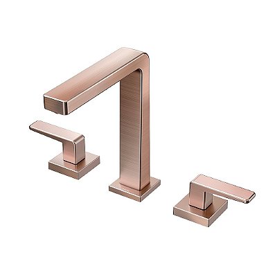 Misturador Para Banheiro Docol Stillo Cobre Escovado - 00820469 - Docol