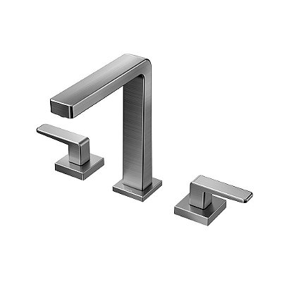 Misturador Para Banheiro Docol Stillo Grafite Escovado - 00820470 - Docol