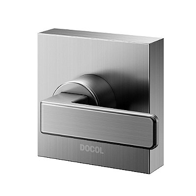 Acabamento Para Registro Docolbase 1.1/4" E 1.1/2" Docol Stillo Grafite Escovado - 00820570 - Docol