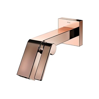 Torneira Para Banheiro De Parede Docol Stillo Cobre Polido - 00823430 - Docol