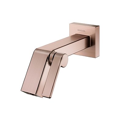 Torneira Para Banheiro De Parede Docol Stillo Cobre Escovado - 00823469 - Docol