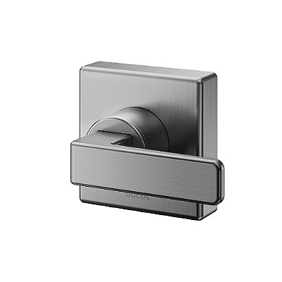 Acabamento Para Registro Base Deca 1/2", 3/4" E 1" Docol Stillo Grafite Escovado - 00824170 - Docol