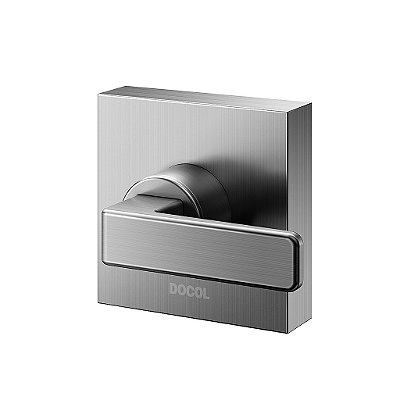 Acabamento Para Registro Base Deca 1.1/4" E 1.1/2" Docol Stillo Grafite Escovado - 00824270 - Docol