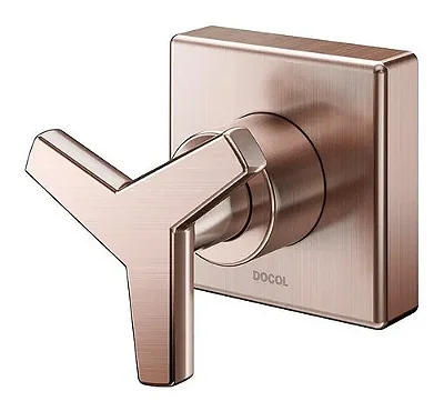 Acabamento Para Registro Docolbase 3/4" Edge Cobre Polido - 00849830 - Docol