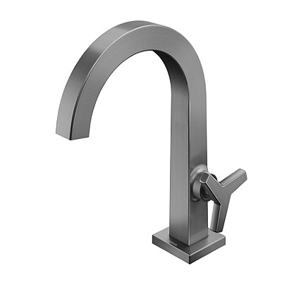 Torneira Para Banheiro Docol City Grafite Escovado - 00876370 - Docol