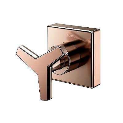 Acabamento Para Registro Base Deca 1.1/4" E 1.1/2" Docol City Cobre Polido - 00877430 - Docol