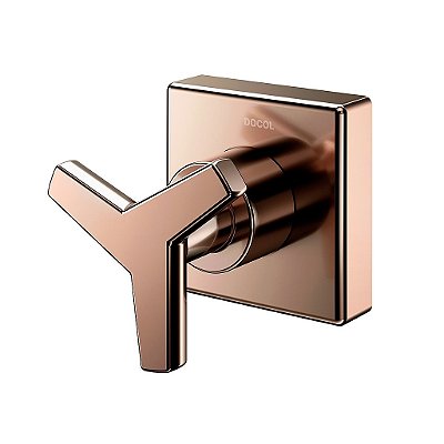 Acabamento Para Registro Base Deca 1/2", 3/4" E 1" Docol City Cobre Polido - 00877530 - Docol
