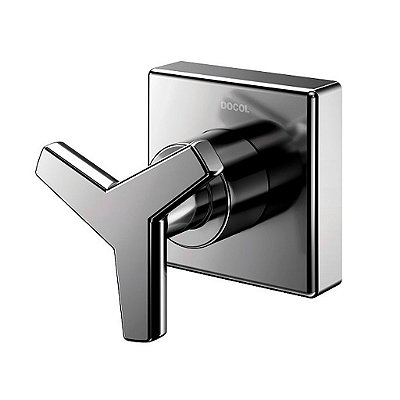 Acabamento Para Registro Base Fabrimar 3/4" Docol City Grafite Polido - 00877648 - Docol