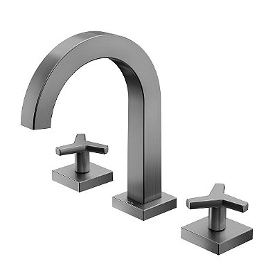 Misturador Para Banheiro Docol City Grafite Escovado - 00878170 - Docol