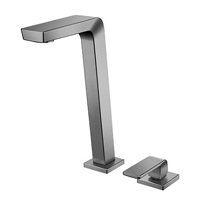 Torneira Para Banheiro Bica Alta Vougan Grafite Escovado - 00884870 - Docol