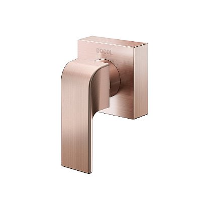 Acabamento Para Registro Docolbase 1/2", 3/4" E 1" Vougan Cobre Escovado - 00885369 - Docol