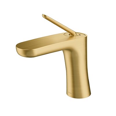 Torneira Para Banheiro Docol Kaila Ouro Escovado - 00886172 - Docol