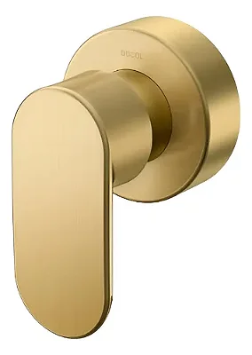 Acabamento Para Registro Docolbase 1/2", 3/4" E 1" Docol Kaila Ouro Polido - 00886443 - Docol