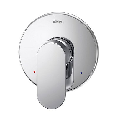 Acabamento Monocomando Para Chuveiro Baixa Pressão 3/4" Docol Kaila - 00886706 - Docol