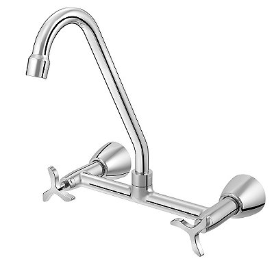 Misturador Para Cozinha De Parede Bica Alta Nova Pertutti - 00899306 - Docol