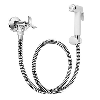 Ducha Higiênica Com Registro E Gatilho Nova Pertutti - 00900806 - Docol