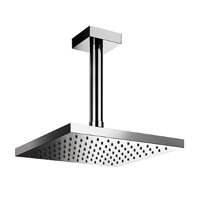 Chuveiro De Teto Docol Heaven Q200 Grafite Polido - 00909248 - Docol