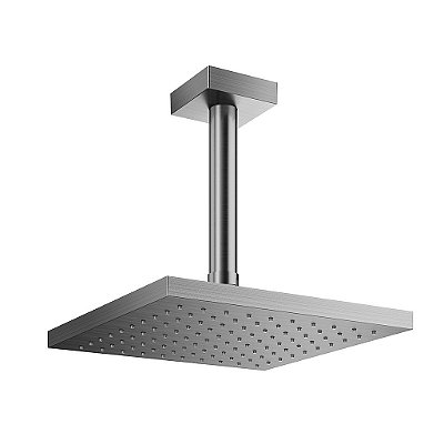 Chuveiro De Teto Docol Heaven Q200 Grafite Escovado - 00909270 - Docol
