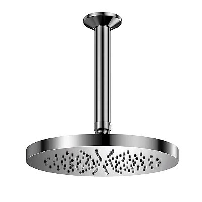 Chuveiro 200 de teto DocolEden grafite polido - 90009093048 - DOCOL