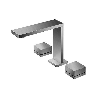 Misturador Para Banheiro Minima Grafite Escovado - 00918570 - Docol