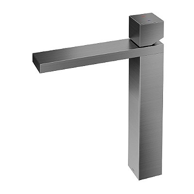 Monocomando Para Banheiro Bica Alta Minima Grafite Escovado - 00919670 - Docol