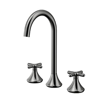 Misturador Para Banheiro 290 Liss Grafite Polido - 00920848 - Docol