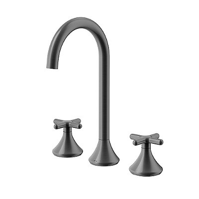 Misturador Para Banheiro 290 Liss Grafite Escovado - 00920870 - Docol
