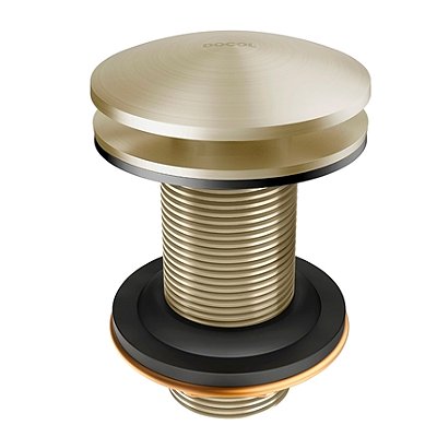 Válvula De Saída D'Água Click Clack Níquel Escovado - 00922444 - Docol