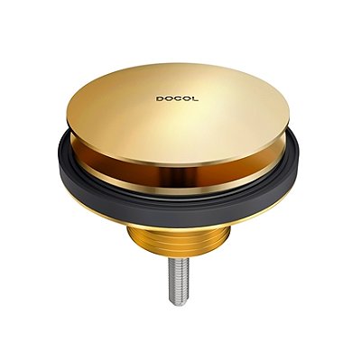 Válvula De Saída D'Água Oculta 7/8 Ouro Polido - 00922643 - Docol