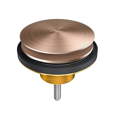 Válvula De Saída D'Água Oculta Cobre Escovado - 00922669 - Docol