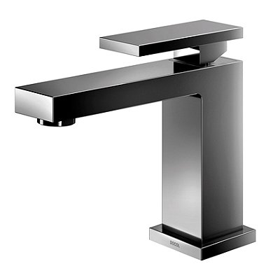 Torneira Para Banheiro New Edge Grafite Polido - 00925048 - Docol