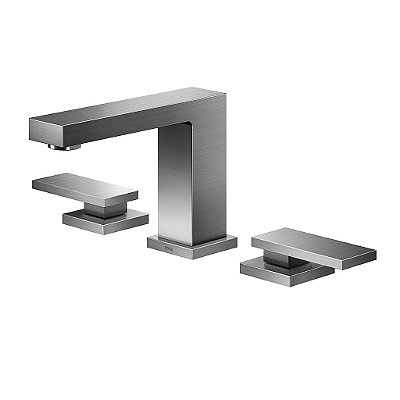 Misturador Para Banheiro New Edge Grafite Escovado - 00925270 - Docol