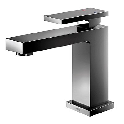 Monocomando Para Banheiro New Edge Grafite Polido - 00925348 - Docol