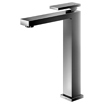 Monocomando Para Banheiro Bica Alta New Edge Grafite Polido - 00925448 - Docol