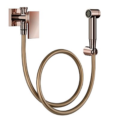Ducha Higiênica Com Registro E Derivação New Edge Cobre Polido - 00925630 - Docol