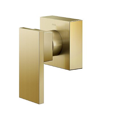 Acabamento Para Registro Docolbase 3/4" New Edge Ouro Escovado - 00925772 - Docol