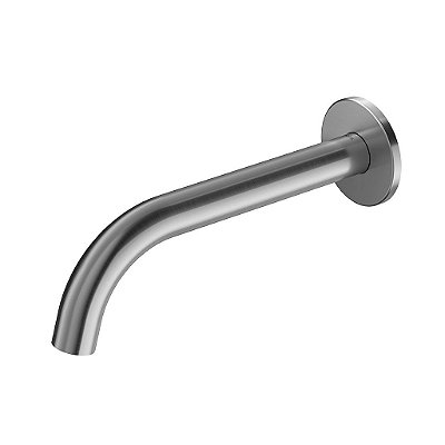 Bica Para Banheiro De Parede 230 Mix&Match Grafite Escovado - 00926770 - Docol