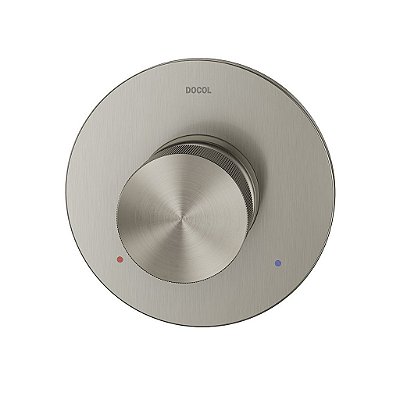 Acabamento Monocomando Para Chuveiro 3/4" Mix&Match Níquel Escovado - 00931344 - Docol