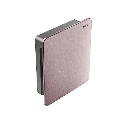 Acabamento Para Válvula De Descarga Docol Flat Cobre Escovado - 00931769 - Docol