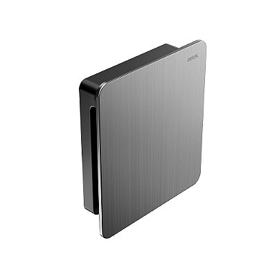 Acabamento Para Válvula De Descarga Docol Flat Grafite Escovado - 00931770 - Docol